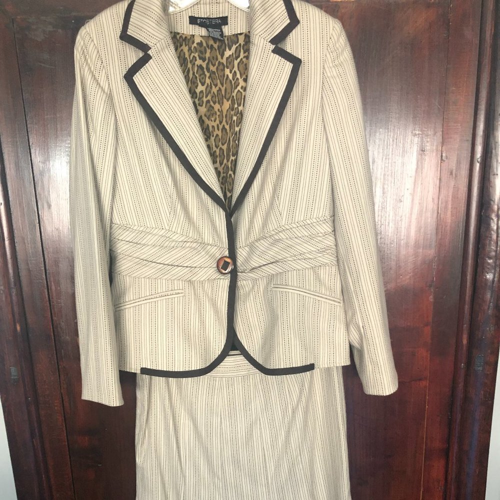 Adorable Etcetera Skirt/Jacket Set